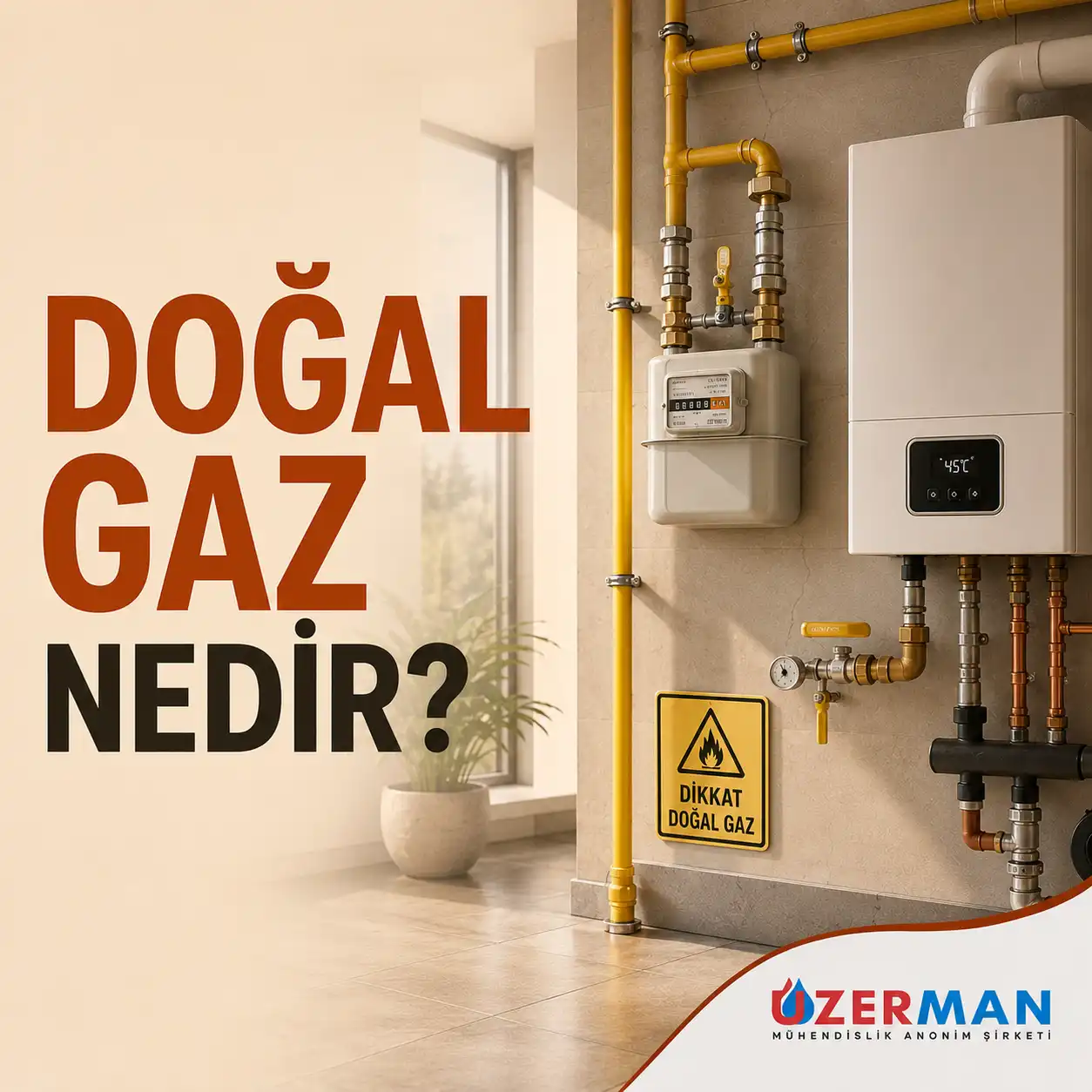 Doğal Gaz Nedir? Özellikleri ve Kullanım Alanları