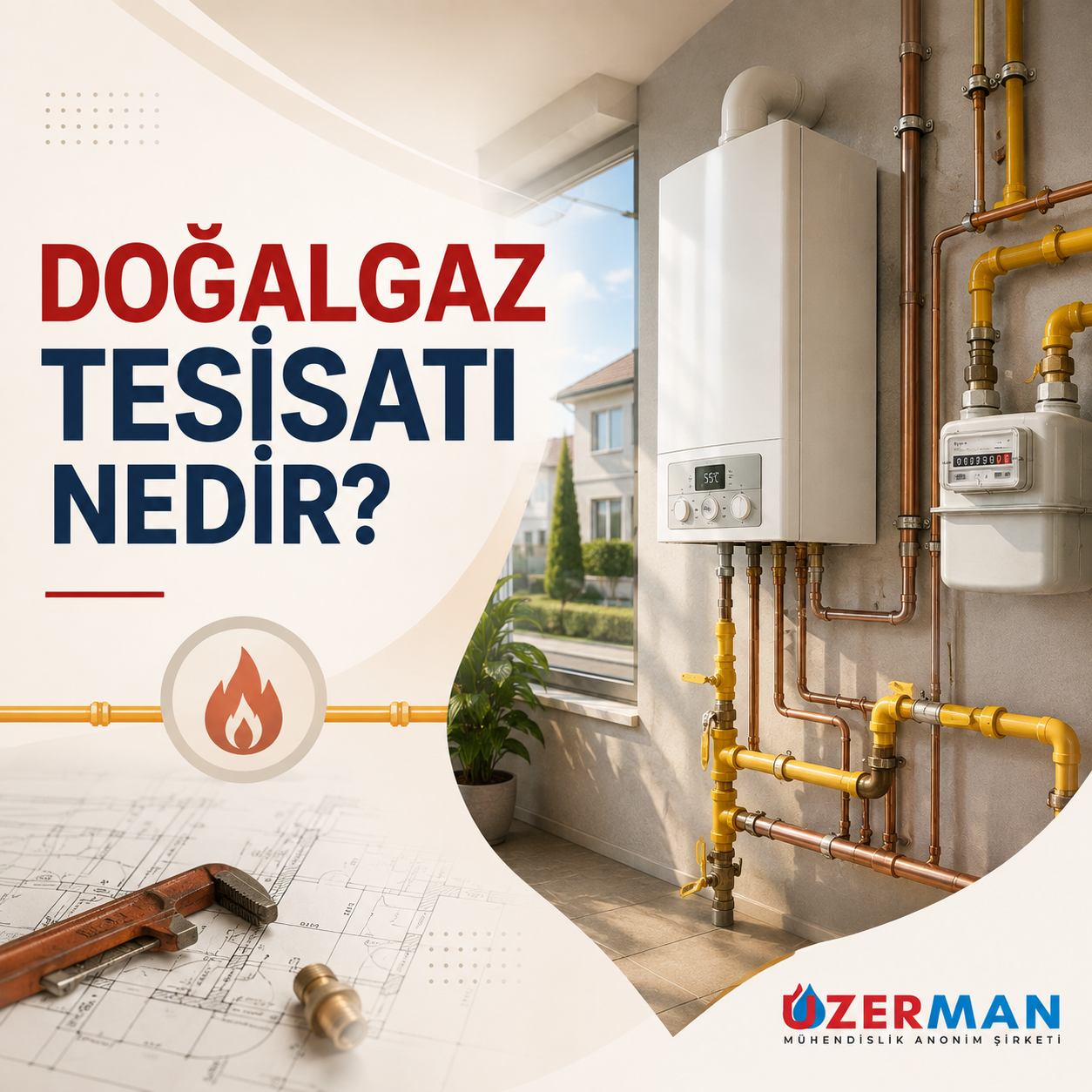Doğalgaz Tesisatı Nedir? Nasıl Yapılır?