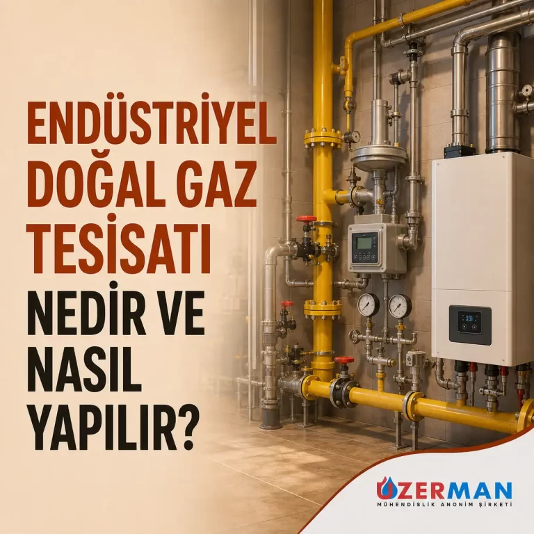 Endüstriyel Doğal Gaz Tesisatı Nedir?