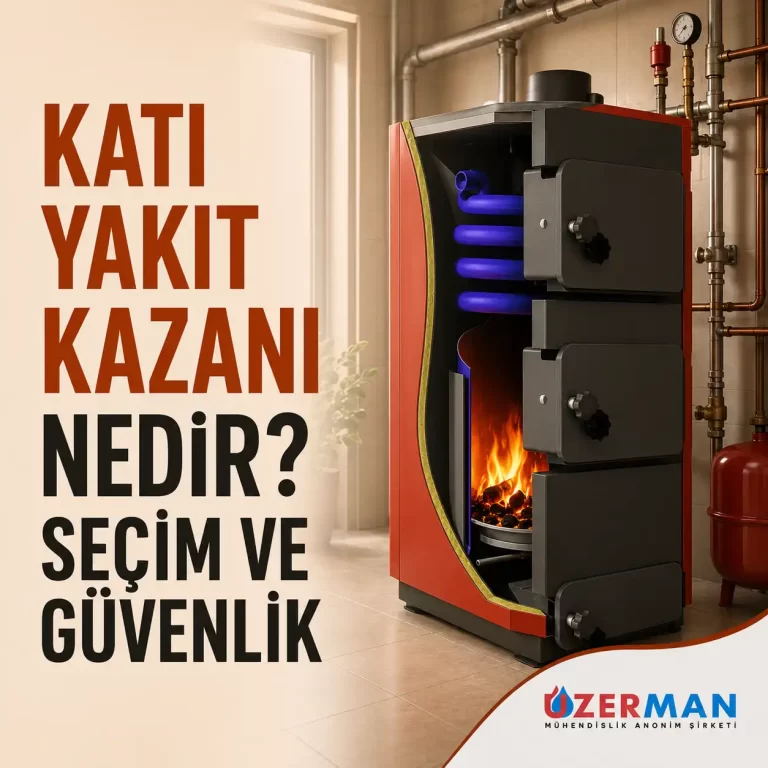 Katı Yakıt Kazanı Nedir? Seçim ve Güvenlik