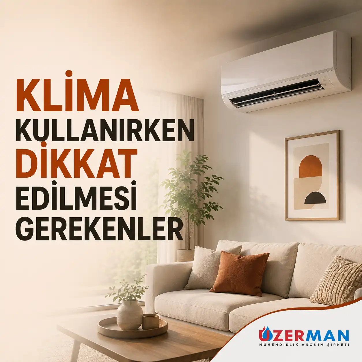 Klima Kullanırken Dikkat Edilmesi Gerekenler