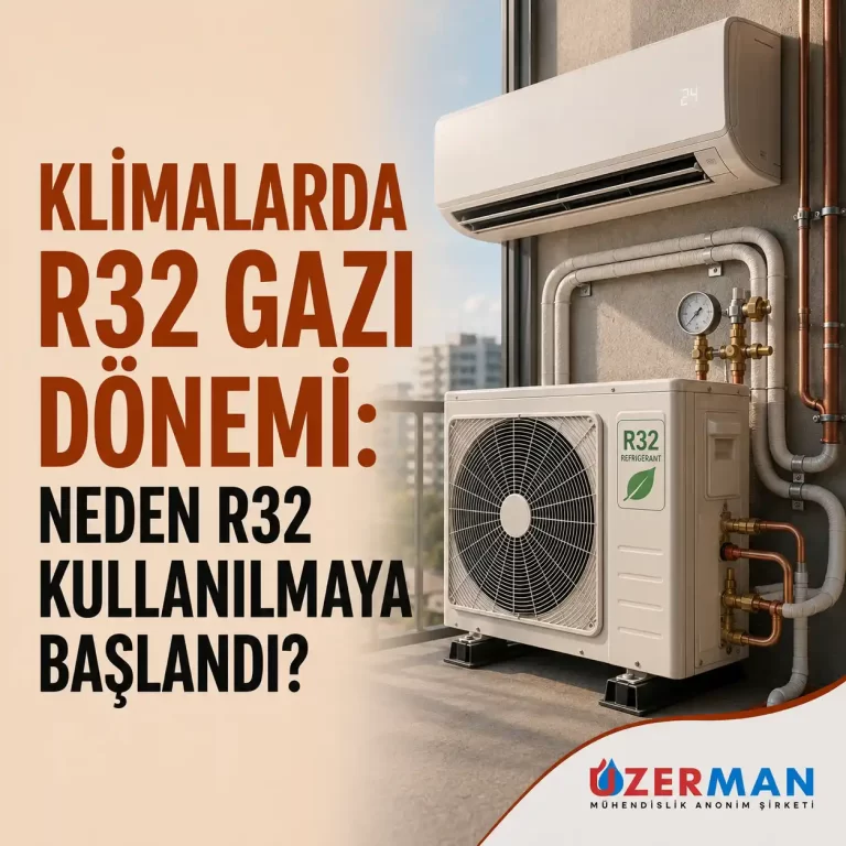 R32 Klima Gazı Nedir? R32 ve R410A Farkı