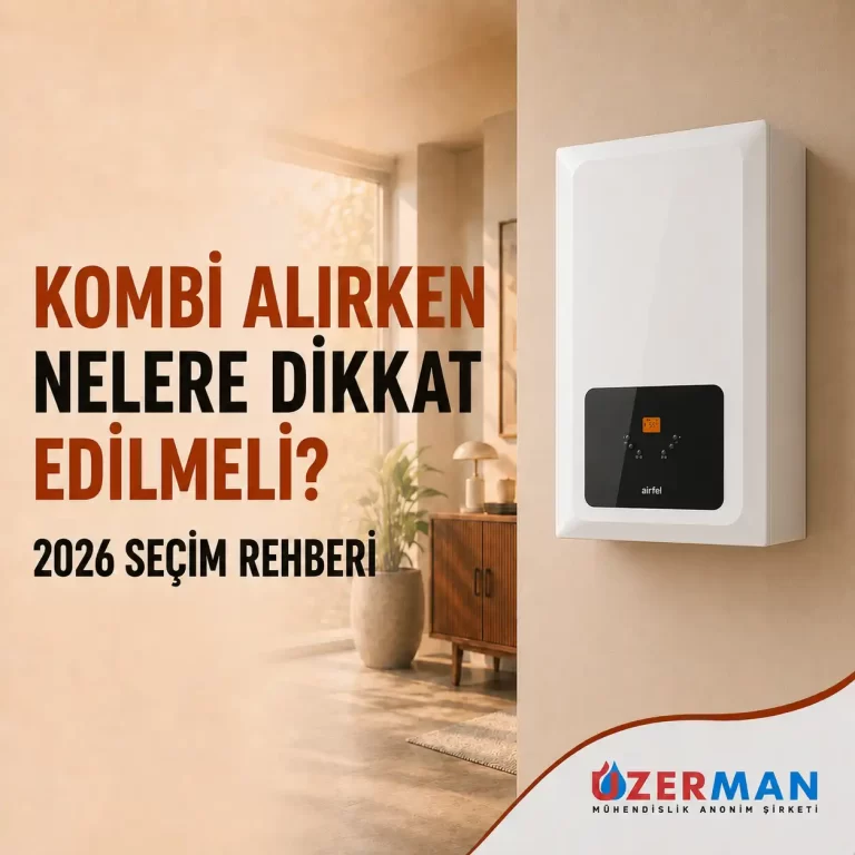 Kombi Alırken Nelere Dikkat Edilmeli? 2026